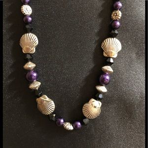 HANDMADE ONE OF A KIND 24” NECKLACE AND HATBAND